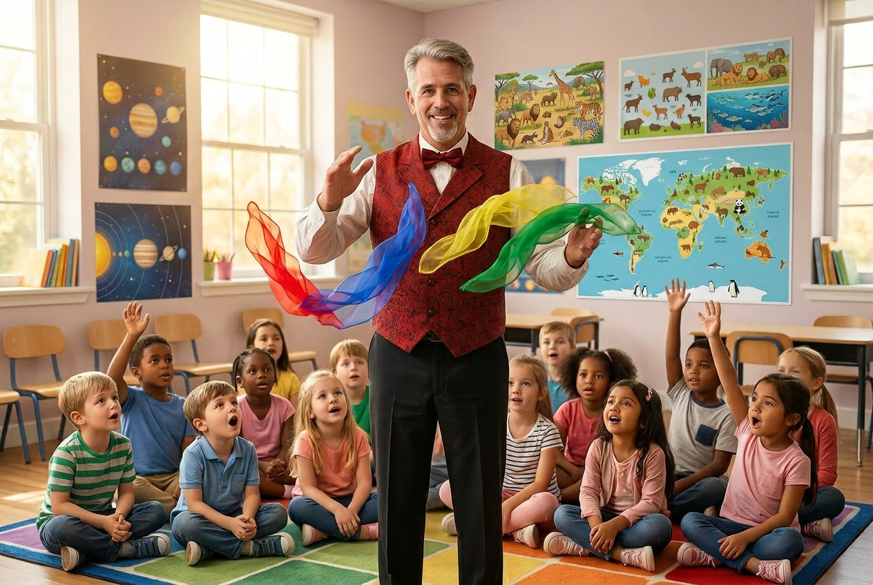 How Magic Can Teach Attention, Listening, and Participation