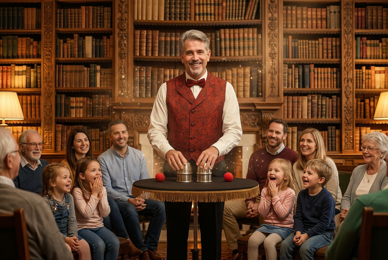 How Libraries Can Use Magic Shows to Bring Families Together